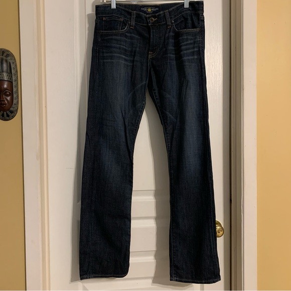 Lucky Brand Sienna Tomboy dark denim jeans - Picture 1 of 9